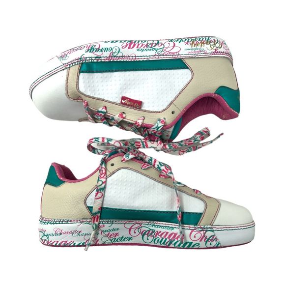 Pastry Thin Mint sneakers Youth 2 low top 2008 Honor Girl Scouts shoes - Picture 6 of 12